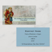 kerstkerstkerstkerstkerstman visitekaartje (Voorkant / Achterkant)