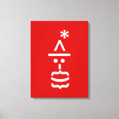 Kerstkerstkerstkerstkerstmanie Canvas Afdruk (Voorkant)