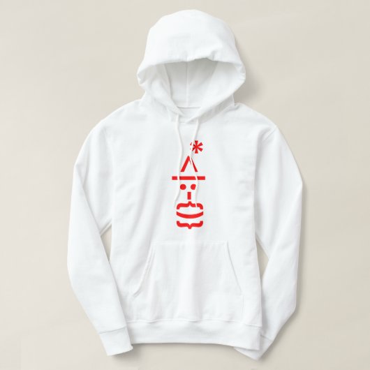 Kerstkerstkerstkerstkerstmanie Hoodie (Design voorkant)