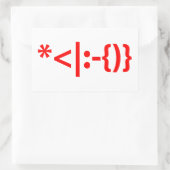 Kerstkerstkerstkerstkerstmanie Rechthoekige Sticker (Tas)