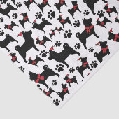 Kerstkerstkerstkerstkerstmankogels Tissuepapier (Detail)