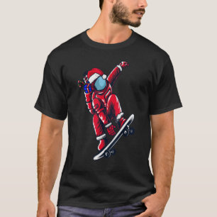 Kerstkerstkerstkerstkerstmis - Astronaut Santa Cla T-shirt
