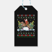 Kerstkerstkerstkerstkerstpeerlaard Cadeaulabel (Voorkant)