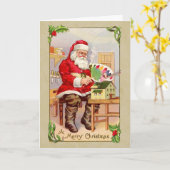  kerstkerstkerstkerstkerstreproductie kaart (Gele Bloem)