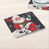 kerstkerstkerstkerstkerstretro  onderzetter (Gebogen)