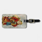 kerstkerstkerstkerstman bagagelabel (Voorkant horizontaal)