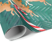 Kerstkerstkerstkerstman Cadeaupapier (Rol Hoek)