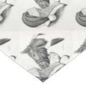 Kerstkerstkerstkerstman en schilderpaard tafelkleed (Gekanteld)