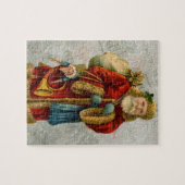 kerstkerstkerstkerstman legpuzzel (Horizontaal)