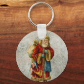  kerstkerstkerstkerstman sleutelhanger (Voorkant)