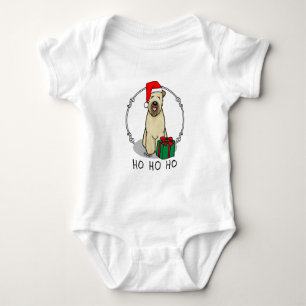 Kerstkerstkerstkerstman Wieten Terrier (piepend 1b Romper