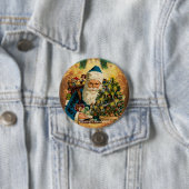  kerstkerstkerstkerstmis ronde button 7,6 cm (In situ)