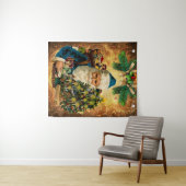 kerstkerstkerstkerstmis wandkleed (In Situ (horizontaal))