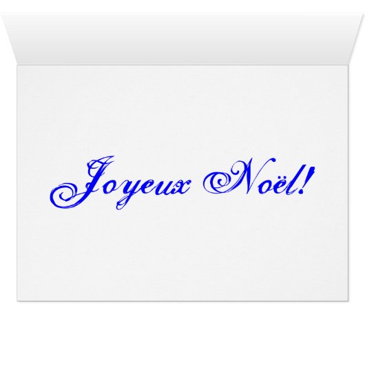 Kerstkerstkerstkerstster Joyeux Noel Green (Binenzijde Horizontaal (Onderkant))