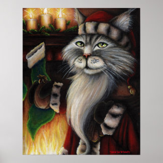Kerstkerstkerstkerststinkkunst Poster