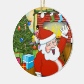 kerstkerstkerstkerstversiering keramisch ornament (Links)