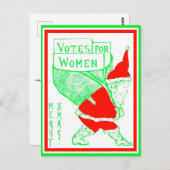  kerstkerstkerstman voor dames (kopie) briefkaart (Voorkant / Achterkant)
