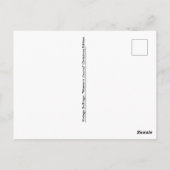  kerstkerstkerstman voor dames (kopie) briefkaart (Achterkant)