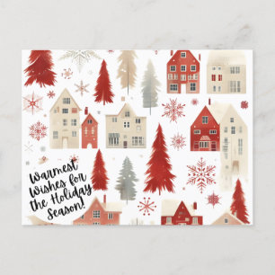 Kerstkerstkerstmis Feestdagenkaart