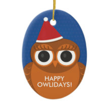 Kerstkerstkerstsieraden - Happy Owlidays