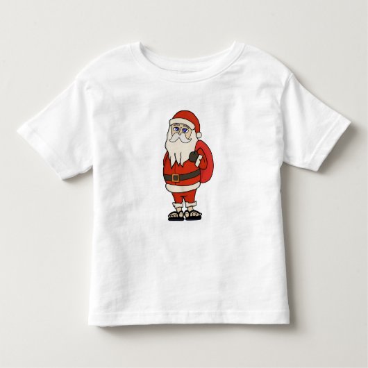 KerstkerstkerstTeenslippers Kinder Shirts (Voorkant)