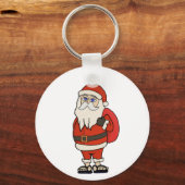 KerstkerstkerstTeenslippers Sleutelhanger (Voorkant)