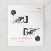 Kerstkerstkerstversiering #3 eSortkaart Plaats kaa (Buitenkant ongevouwen)