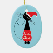 Kerstkerstkerstversiering kerstkerstkerstkerstkers keramisch ornament (Achterkant)