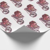 Kerstkerstkostuum kerstkerstkerstkerstkerstkerstma cadeaupapier (Hoek)