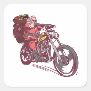 Kerstkerstkostuum kerstkerstkerstkerstkerstkerstma vierkante sticker