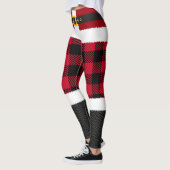 Kerstkerstkostuum Leggings (Links)