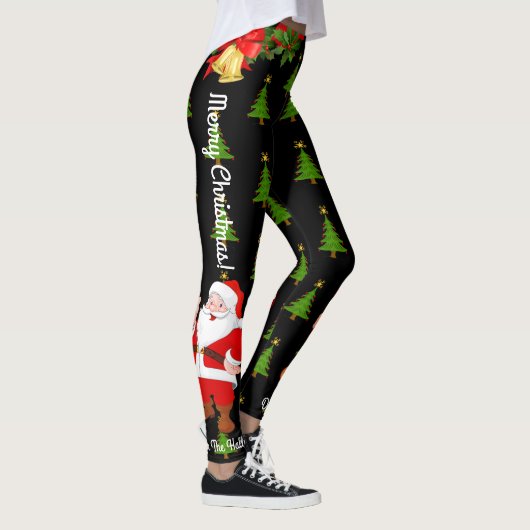 KerstkerstLeggings — Sinterman personaliseren Kies Leggings (Rechts)
