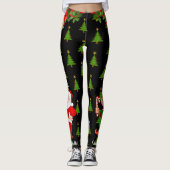 KerstkerstLeggings — Sinterman personaliseren Kies Leggings (Voorkant)