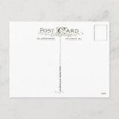 kerstkerstman Briefkaart Kaart (Achterkant)