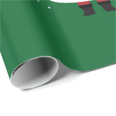 Kerstkerstman Cadeaupapier (Rol Hoek)