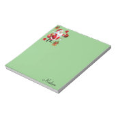 Kerstkerstman Notitieblok (Gedraaid)