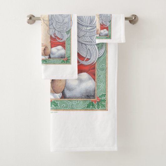 Kerstkerstmis Bad Handdoek (Insitu)