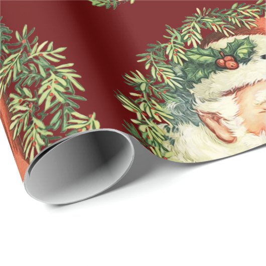 kerstKerstmis Cadeaupapier (Rol Hoek)