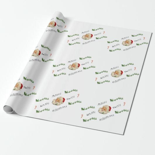  kerstKerstmis Cadeaupapier (Uitgerold)