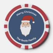 Kerstkerstmis Poker Chips (Voorkant)