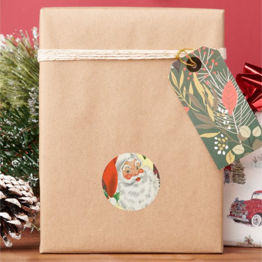  kerstKerstmis Ronde Sticker (Feestdagen)