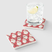 Kerstkerstmis Stenen Onderzetter (Zijkant)