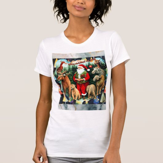 Kerstkerstmis T-shirt (Voorkant)
