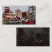 Kerstkerstmis Visitekaartje (Voorkant / Achterkant)