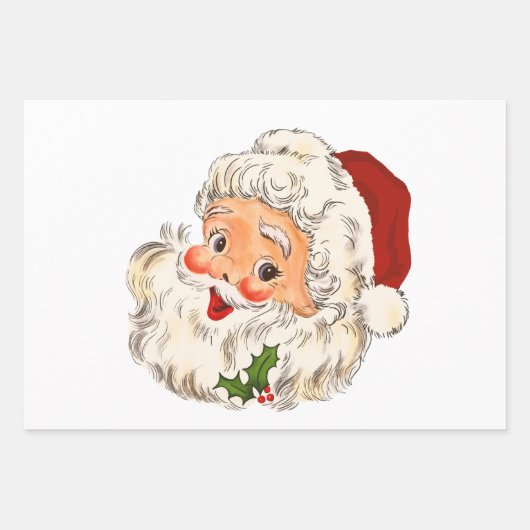kerstkerstontkoppeling St. Nick Inpakpapier Vel (Voorkant 3)