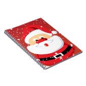 Kerstkerstontwerp voor de kerstkerstman met een ko notitieboek (Rechterzijde)