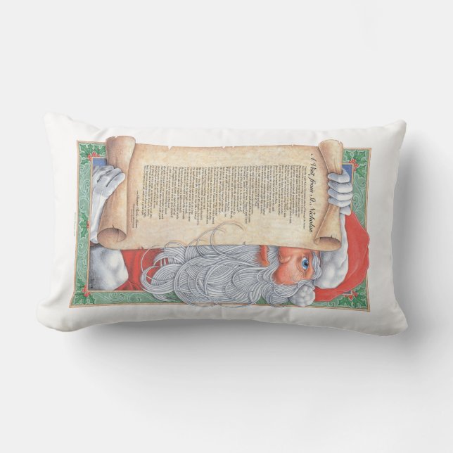 Kerstkerstpiloot Kussen (Voorkant)