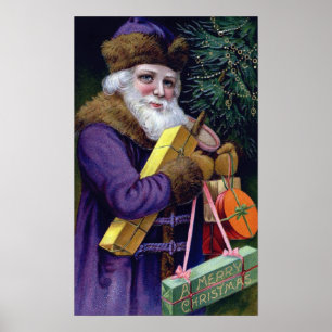 kerstkerstPoster afdrukken Poster