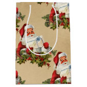 kerstkerstrecorder medium cadeauzakje (Voorkant)