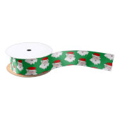 Kerstkerstsatin Ribbon Lint (Spoel)